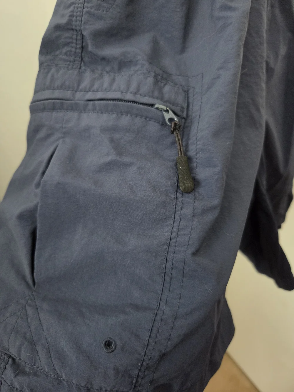 Columbia Navy Water Cargo Shorts Mens L